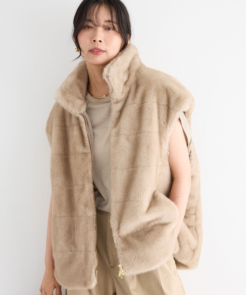 ミンクライクベスト　今期　バンヤードストーム 楽天市場】【SALE／40%OFF】ミンクライクベスト BARNYARDSTORM