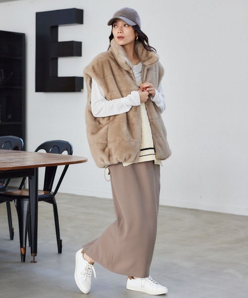 バンヤードストーム ベスト コート BARNYARDSTORM / ミンクライクドロストベスト（ベスト