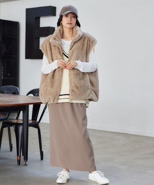 BARNYARDSTORM / ミンクライクドロストベスト（ベスト