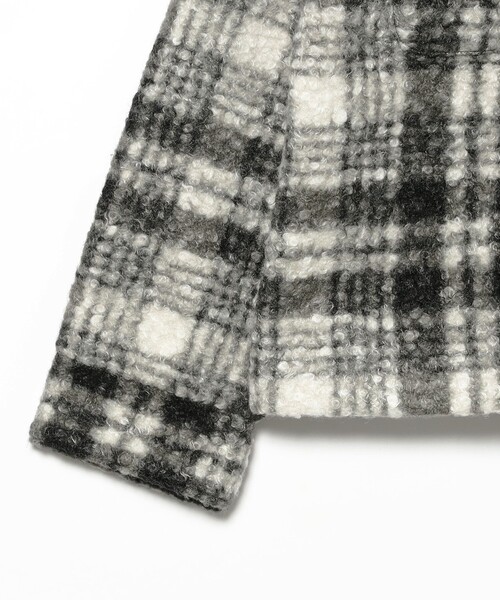 B:MING by BEAMS（ビーミングバイビームス）の「チェック CPO ブルゾン（ブルゾン・レディース・ブラウン/ブラック・SMALL/MEDIUM）」の8枚目の写真