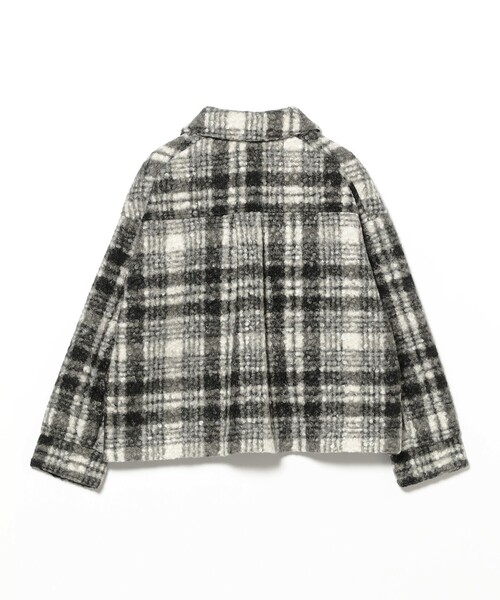 B:MING by BEAMS（ビーミングバイビームス）の「チェック CPO ブルゾン（ブルゾン・レディース・ブラウン/ブラック・SMALL/MEDIUM）」の10枚目の写真