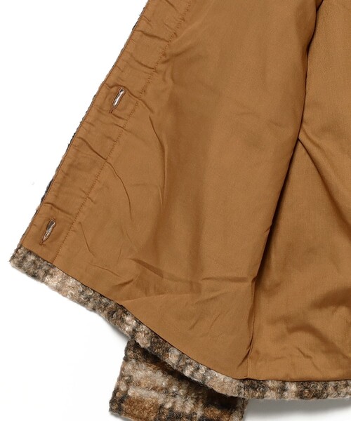 B:MING by BEAMS（ビーミングバイビームス）の「チェック CPO ブルゾン（ブルゾン・レディース・ブラウン/ブラック・SMALL/MEDIUM）」の17枚目の写真