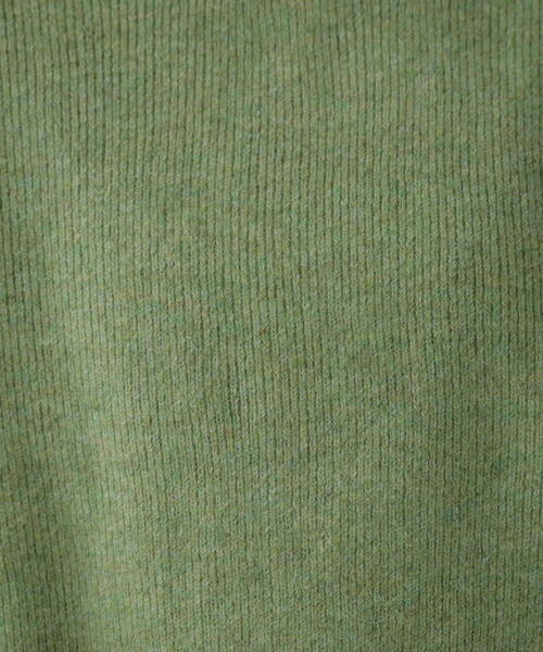 FREE'S MART（フリーズマート）の「◆杢ストレッチ総針配色ステッチニット（ニット/セーター・レディース・ブルー/グレー/グリーン/パープル/ベージュ・FREE）」の14枚目の写真