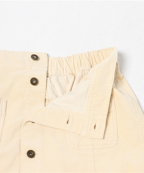 Every very nice claup（エブリィベリーナイスクラップ）の「コール天台形前釦ＳＫ（スカート・レディース・クリーム/ベージュ/ピンク系その他/キャメル・FREE）」の11枚目の写真