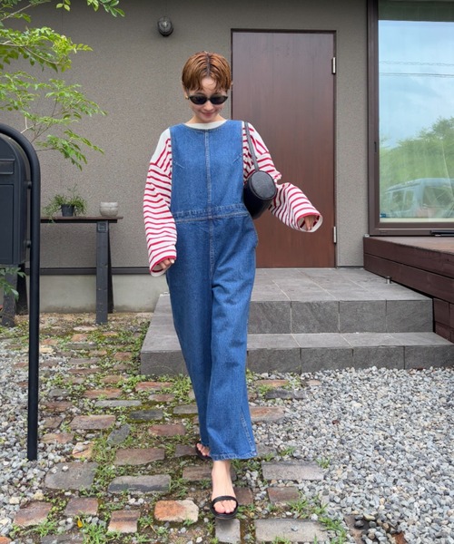 kokiminitaコラボ】コーンデニム アメスリサロペット