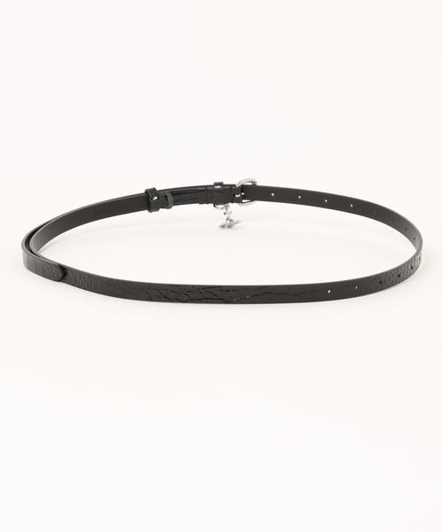 Vivienne Westwood（ヴィヴィアンウエストウッド）の「MINI ALEX CHARM BELT/SILVER（ベルト・レディース・ブラック・FREE）」の2枚目の写真