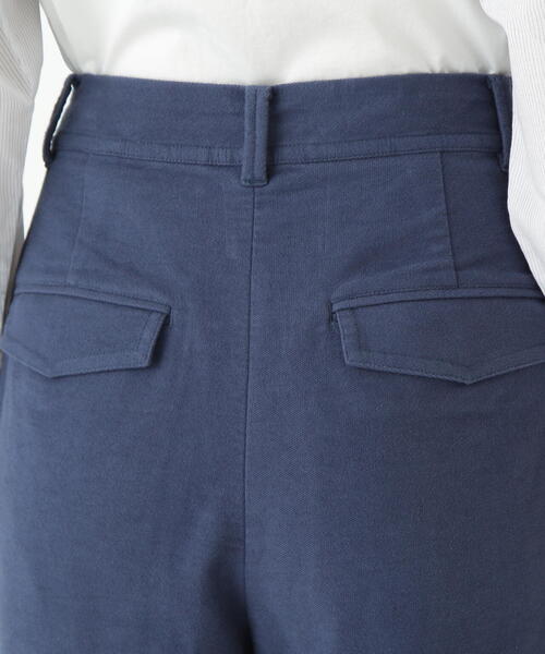 human woman（ヒューマンウーマン）の「【5サイズ展開】◆ストレッチエアリードットコードセミワイドパンツ（その他パンツ・レディース・ブルー/ブラック系その他/ベージュ・SMALL/MEDIUM/LARGE/X-SMALL/X-LARGE）」の14枚目の写真