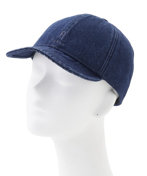 Bロゴ刺繍デニム風キャップ デニムブルー Bロゴ刺繍 キャップ - メルカリ