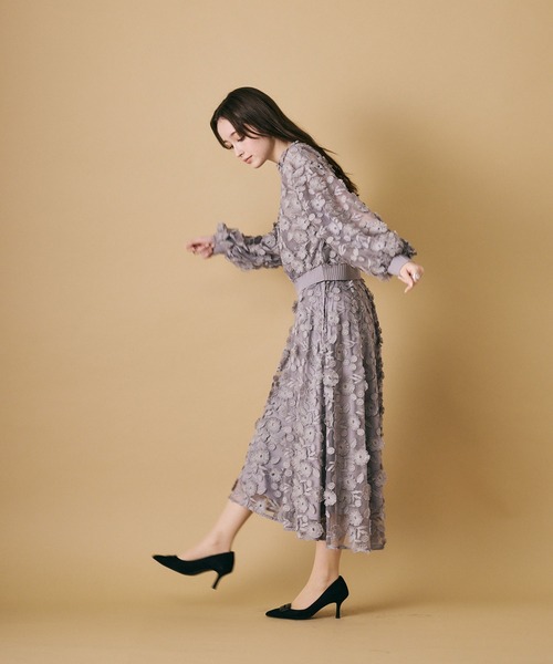 セール】チュールレースカーディガン（カーディガン/ボレロ）｜Audie a