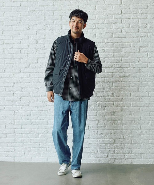 FOUND GOOD（ファウンドグッド）の「アソートチェックガラシャツ（シャツ/ブラウス・メンズ・ブラック/ブルー系/ベージュ・XL/L/M）」の5枚目の写真