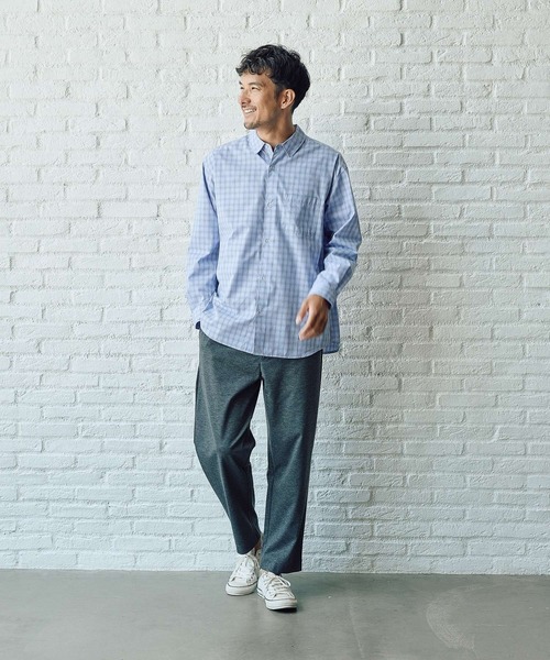 FOUND GOOD（ファウンドグッド）の「アソートチェックガラシャツ（シャツ/ブラウス・メンズ・ブラック/ブルー系/ベージュ・XL/L/M）」の13枚目の写真