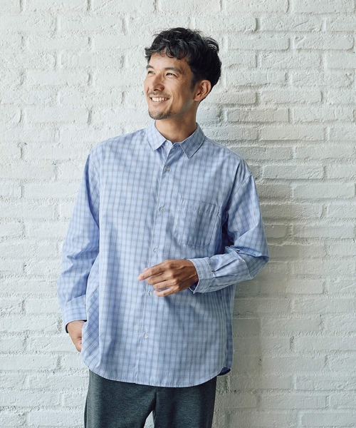 FOUND GOOD（ファウンドグッド）の「アソートチェックガラシャツ（シャツ/ブラウス・メンズ・ブラック/ブルー系/ベージュ・XL/L/M）」の15枚目の写真