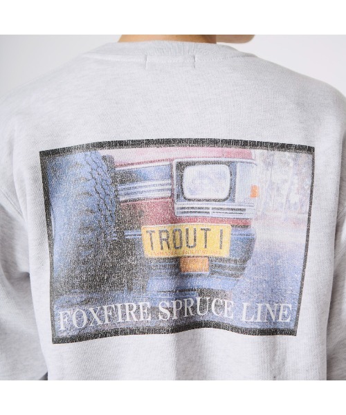 Foxfire（フォックスファイヤー）の「ＦＦヘリテージフォトＰスエット（Tシャツ/カットソー・メンズ・ブラック/グレー・L/M）」の4枚目の写真