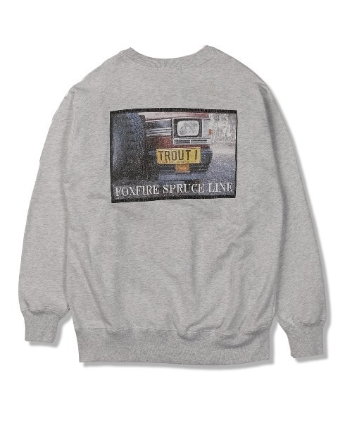 Foxfire（フォックスファイヤー）の「ＦＦヘリテージフォトＰスエット（Tシャツ/カットソー・メンズ・ブラック/グレー・L/M）」の6枚目の写真