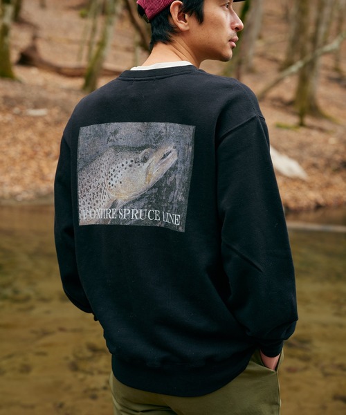 Foxfire（フォックスファイヤー）の「ＦＦヘリテージフォトＰスエット（Tシャツ/カットソー・メンズ・ブラック/グレー・L/M）」の8枚目の写真