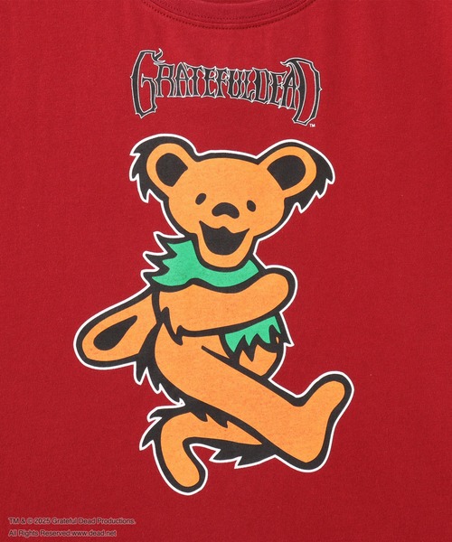 Grateful Dead(グレイトフルデッド)の「atmos pink Grateful Dead Mini T-shirt / アトモス ピンク グレイトフル デッド ミニ T-シャツ【SP】(Tシャツ/カットソー・レディース・レッド/グリーン/ホワイト/ブラウン/チャコール・S/M)」の6枚目の写真