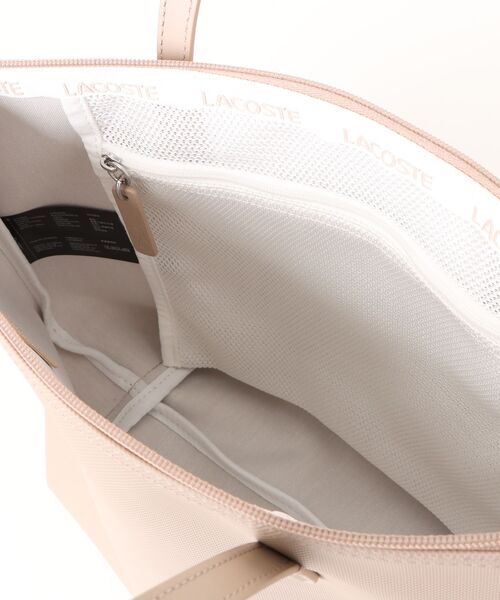 LACOSTE(ラコステ)の「《LACOSTE》SHOPPING BAG NF2037PM(トートバッグ・レディース・ベージュ/ブルー/ブラック・フリー)」の6枚目の写真