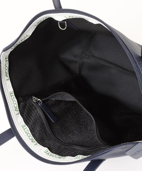 LACOSTE(ラコステ)の「《LACOSTE》SHOPPING BAG NF2037PM(トートバッグ・レディース・ベージュ/ブルー/ブラック・フリー)」の8枚目の写真