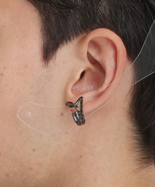 TAKEO KIKUCHI（タケオキクチ）の「シープ2WAYイヤーカフ＆ピンキーリング（その他・メンズ・シルバー/シルバー系その他/ゴールド・00）」の5枚目の写真
