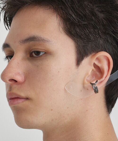 TAKEO KIKUCHI（タケオキクチ）の「シープ2WAYイヤーカフ＆ピンキーリング（その他・メンズ・シルバー/シルバー系その他/ゴールド・00）」の4枚目の写真