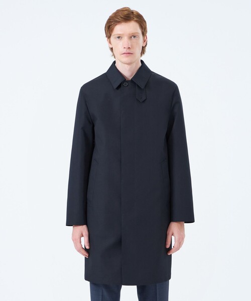 MACKINTOSH PHILOSOPHY(マッキントッシュ フィロソフィー)の「3層ブロードボンディング WELLINGTON「ウェリントン」(ステンカラーコート・メンズ・ブルー系その他7/ダークネイビー/ライトベージュ/ダークブラウン・40/38/42/36)」の17枚目の写真