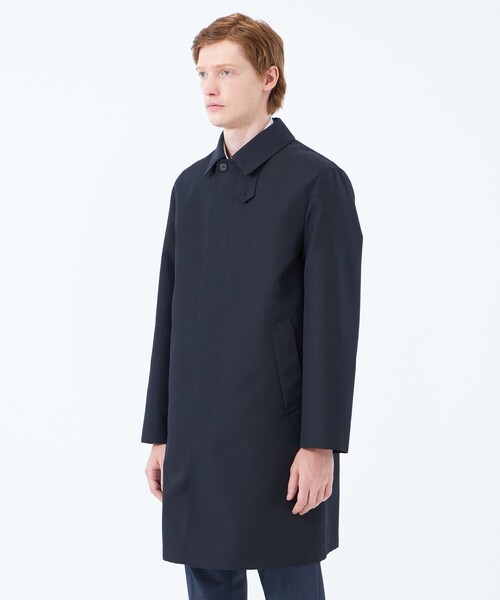 MACKINTOSH PHILOSOPHY(マッキントッシュ フィロソフィー)の「3層ブロードボンディング WELLINGTON「ウェリントン」(ステンカラーコート・メンズ・ブルー系その他7/ダークネイビー/ライトベージュ/ダークブラウン・40/38/42/36)」の16枚目の写真