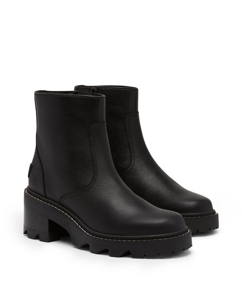 SOREL(ソレル)の「防水 撥水 SOREL/レディース ジョアンナウ ジップ ブーティー/ソレル(ブーツ・レディース・ブラウン/ブラック・25.5cm/25.0cm/26.0cm/24.5cm/22.5cm/24.0cm/23.0cm/23.5cm)」の1枚目の写真