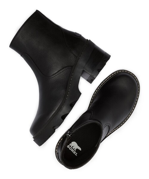 SOREL(ソレル)の「防水 撥水 SOREL/レディース ジョアンナウ ジップ ブーティー/ソレル(ブーツ・レディース・ブラウン/ブラック・25.5cm/25.0cm/26.0cm/24.5cm/22.5cm/24.0cm/23.0cm/23.5cm)」の11枚目の写真