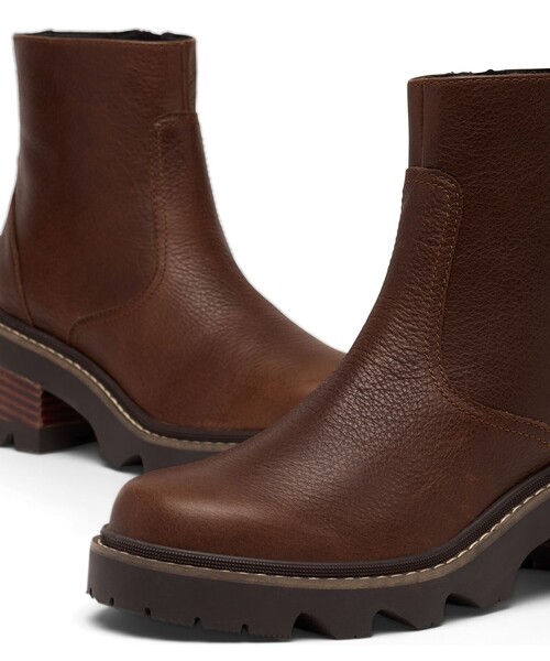 SOREL(ソレル)の「防水 撥水 SOREL/レディース ジョアンナウ ジップ ブーティー/ソレル(ブーツ・レディース・ブラウン/ブラック・25.5cm/25.0cm/26.0cm/24.5cm/22.5cm/24.0cm/23.0cm/23.5cm)」の10枚目の写真