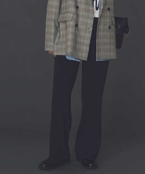 Gready Brilliant（グレディブリリアン）の「ジョーゼットワイドパンツ（その他パンツ・レディース・グレー/ブラック・FREE）」の19枚目の写真