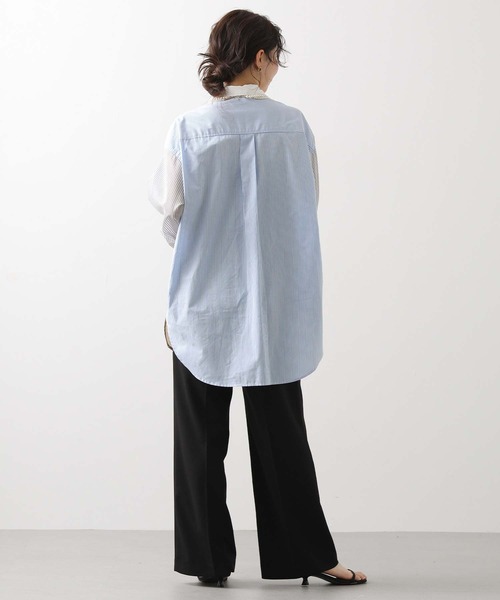 Gready Brilliant（グレディブリリアン）の「ジョーゼットワイドパンツ（その他パンツ・レディース・グレー/ブラック・FREE）」の9枚目の写真