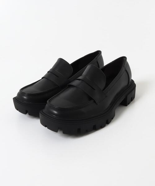 SENSE OF PLACE by URBAN RESEARCH（センスオブプレイスバイアーバンリサーチ）の「トラックソールコインローファー（ローファー・メンズ・ブラック/ブラウン・27/26/28）」の7枚目の写真