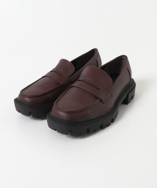 SENSE OF PLACE by URBAN RESEARCH（センスオブプレイスバイアーバンリサーチ）の「トラックソールコインローファー（ローファー・メンズ・ブラック/ブラウン・27/26/28）」の15枚目の写真