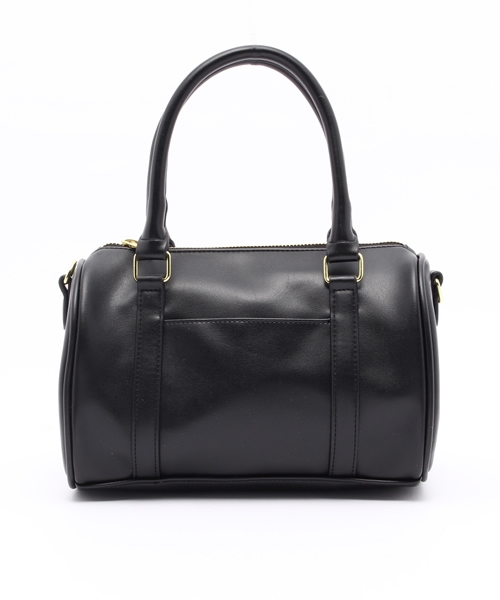 B:MING by BEAMS(ビーミングバイビームス)の「ビーミング by ビームス / フェイクレザーminiボストン(トートバッグ・レディース・ホワイト/ブラック・ONE SIZE)」の1枚目の写真