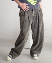 mp14111-needlestripe denim wide pants デニムワイドパンツ(AP2528014)