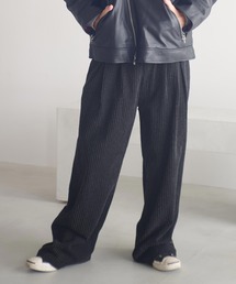 mp14111-needlestripe denim wide pants デニムワイドパンツ(AP2528014)