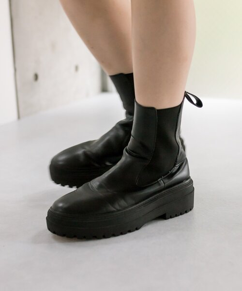 mystic（ミスティック）の「25AWサイドゴアブーツ（ブーツ・レディース・ブラック・38/36/37）」の3枚目の写真