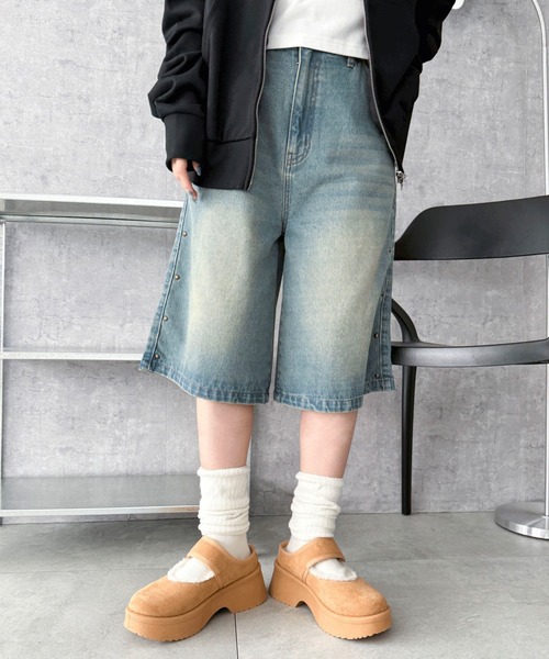 WEGO(ウィゴー)の「WEGO/【25年秋冬新作】ムートンタッチメリージェーンシューズ(スリッポン・レディース・ブラック/キャメル・LARGE/MEDIUM/SMALL)」の11枚目の写真