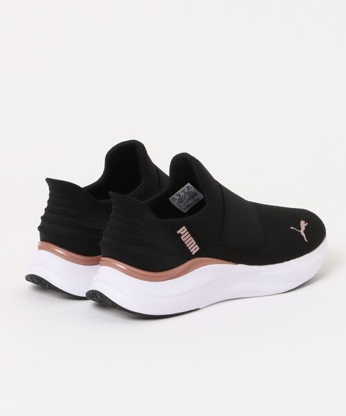 PUMA(プーマ)の「《PUMA》SOFTRIDE ハーモニー レオ EASE(スニーカー・レディース・ブラック/ホワイト・25.0cm/22.5cm/24.0cm/24.5cm/23.5cm/23.0cm)」の3枚目の写真