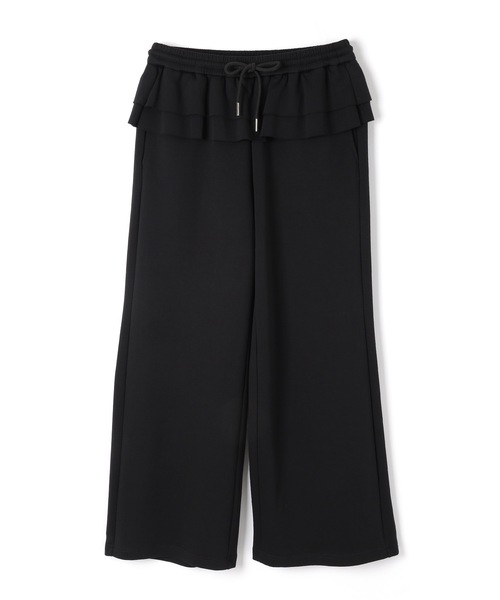 M DOLLY(エムドリー)の「waist frill voce sweat pants/ウエストフリルヴォーチェスウェットパンツ(スウェットパンツ・レディース・ブラック/グレー・S/M)」の17枚目の写真