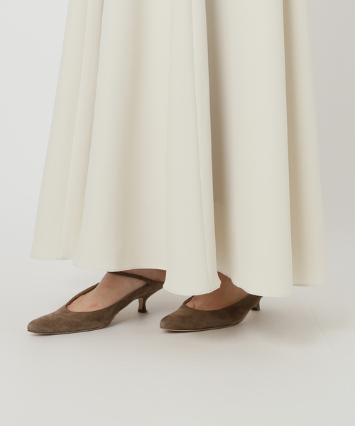 ロー切り替えフレアワンピース（ワンピース）｜NOBLE（ノーブル）の