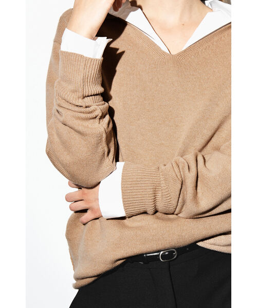 COS（コス）の「メリノウール ポロセーター（ポロシャツ）」 - WEAR
