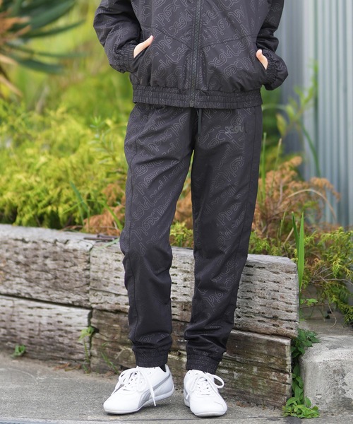 X-girl（エックスガール）の「X-girl SPORTS/エックスガールスポーツ ナイロンパンツ セットアップ対応 155253031002（その他パンツ・レディース・ブラック・L/M）」の6枚目の写真