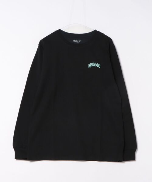 Hurley (ハーレー)の「【Hurley/ハーレー】バックプリントロングTシャツ ヘビーウェイト VOLCANO LS TEE(Tシャツ/カットソー・メンズ・ホワイト/ブラック・MEDIUM/LARGE/X-LARGE)」の2枚目の写真