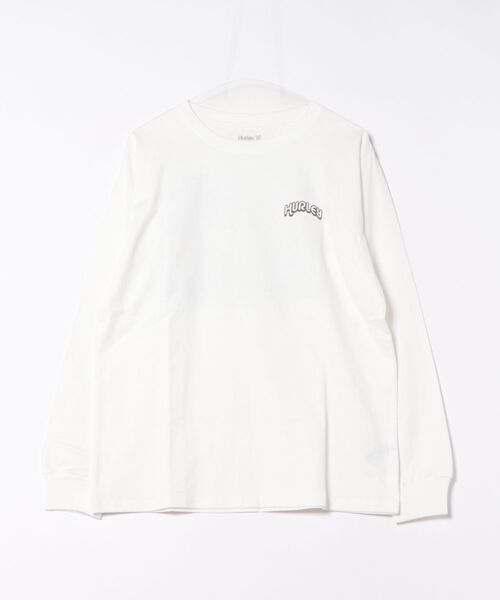 Hurley (ハーレー)の「【Hurley/ハーレー】バックプリントロングTシャツ ヘビーウェイト VOLCANO LS TEE(Tシャツ/カットソー・メンズ・ホワイト/ブラック・MEDIUM/LARGE/X-LARGE)」の7枚目の写真