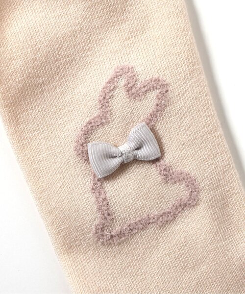 Ampersand(アンパサンド)の「【ジュニア対応】アニマルモチーフウエストハグタイツ(タイツ/ストッキング・キッズ・グレー/アイボリー・100/110/120/140/90)」の11枚目の写真