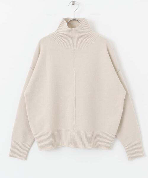 洗濯可』ハイネックワイドニット（ニット/セーター）｜ITEMS