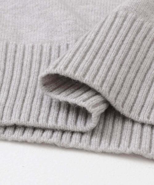 ITEMS URBANRESEARCH（アイテムズ アーバンリサーチ）の「『洗濯可/毛玉防止』ハイネックワイドニット（ニット/セーター・レディース・ホワイト系その他/グリーン/ブラウン/グレー/オフホワイト/オレンジ・FREE）」の9枚目の写真