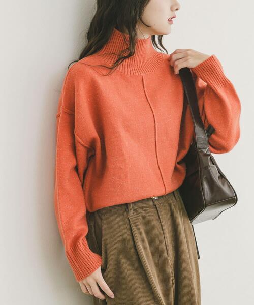 洗濯可』ハイネックワイドニット（ニット/セーター）｜ITEMS