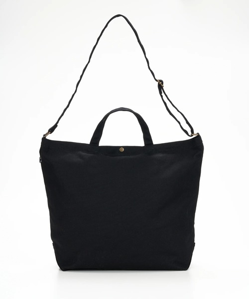 BILLABONG(ビラボン)の「BILLABONG メンズ SHOULDER TOTE BAG ショルダーバッグ 【2025年秋冬モデル】/ビラボンロゴ2WAYショルダートートバック(トートバッグ・メンズ・ブラック/オフホワイト・FREE)」の3枚目の写真